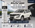 Mahindra XUV500 Satin White Touch Up Spray Paint | OEM Automotive Aerosol Paint for Scratch Repair